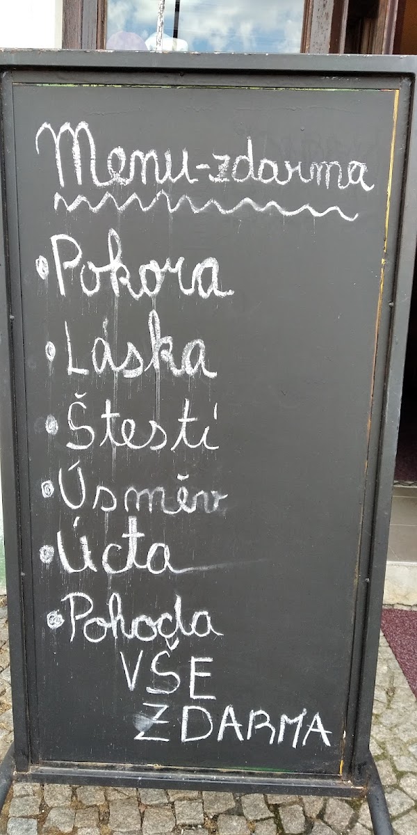 Menu Restaurace A Kavarna Pod Vezi-1